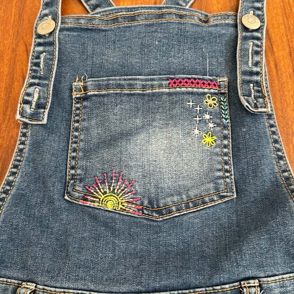 Denim Short Overall - Girl - Picture 4 of 6